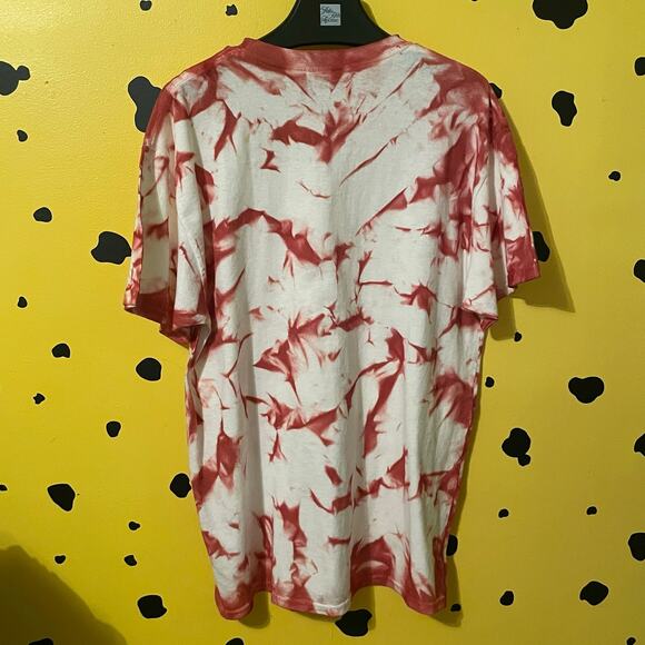 Backwoods Rick & Morty Tie-Dye Tee • Large Handmade Streetwear - Picture 4 of 4